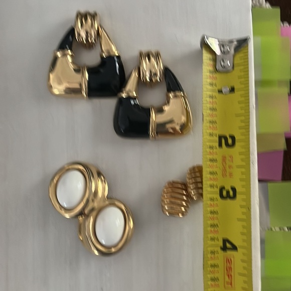 •VINTAGE GIVENCHY EARRING ESTATE SALE CLIP TRUNK SHOW MAXIMALIST• - Picture 6 of 8